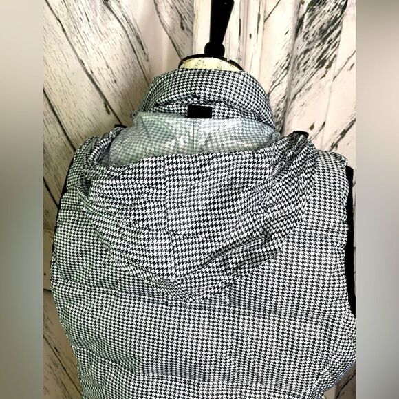 Marc New York Houndstooth Down Vest M - Picture 6 of 9